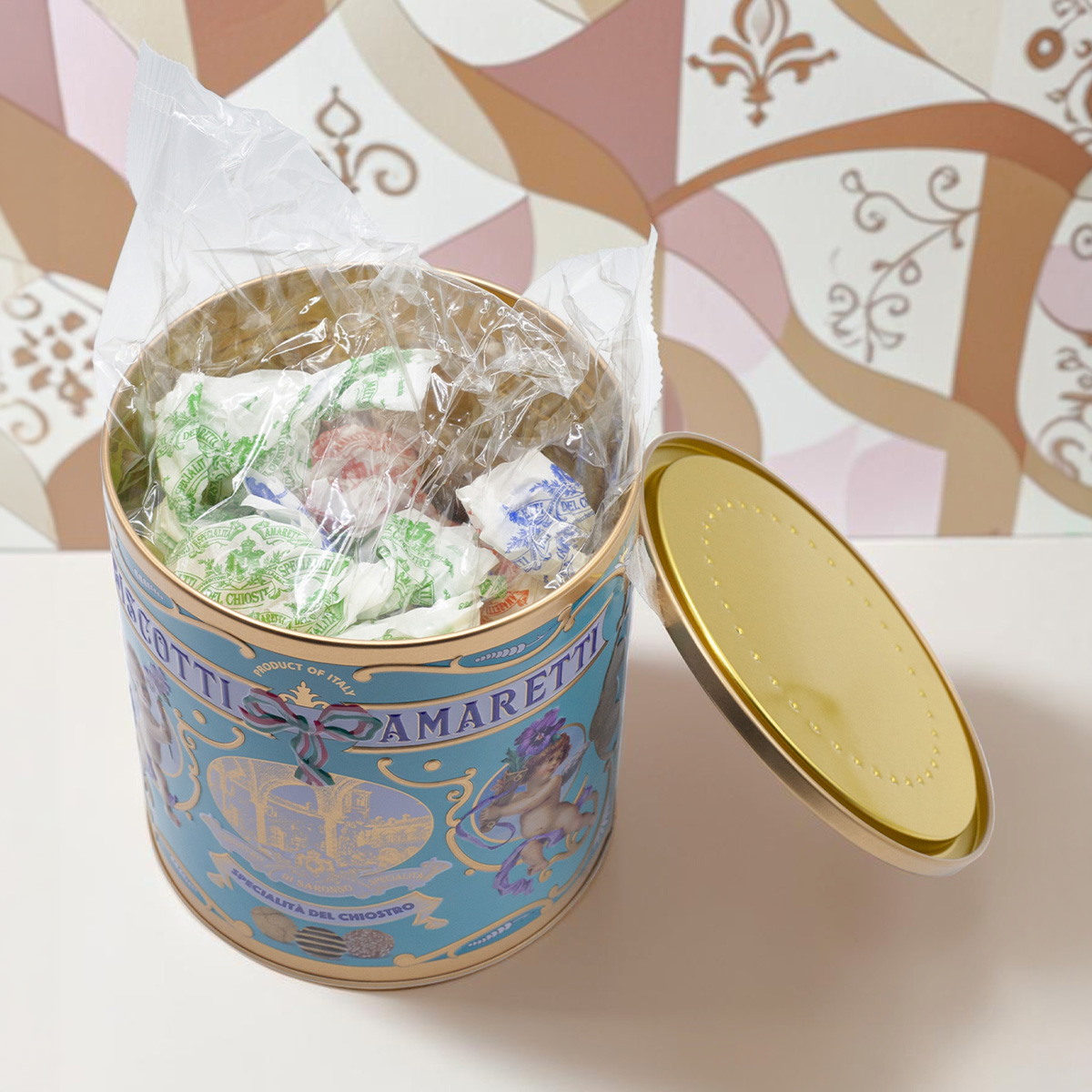 AMARETTI CROCCANTI DI SARONNO IN BISCOTTIERA